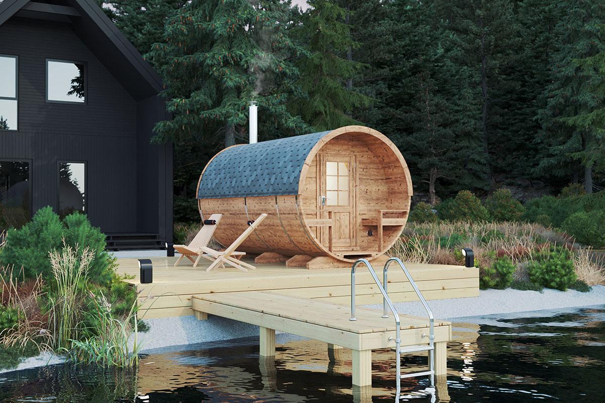 G0373 barrel sauna l with terrace 7